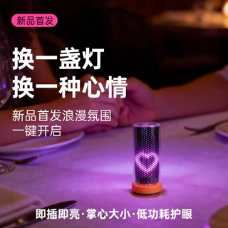 LED爱心灯USB氛围灯卧室床头装饰灯车载桌面浪漫小夜灯厂家直供