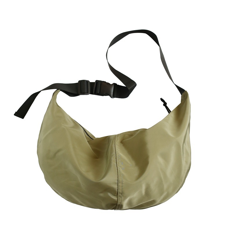 80286 # マカロンマルチカラー餃子バッグレトロ大型バッグナイロン防水ショルダーバッグ学生クラスバッグ多用途