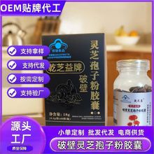 破壁灵芝孢子粉孢子粉胶囊瓶装送礼爸妈老人营养灵芝孢子粉胶囊
