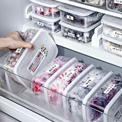 日本輸入nakaya冷蔵庫収納ボックスタッパー食品級キッチンシールボックス冷蔵庫冷凍貯蔵ボックス