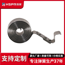 厂家供应涡卷弹簧泵阀涡卷锁具卷簧汽车涨紧轮涡卷弹簧非标准件