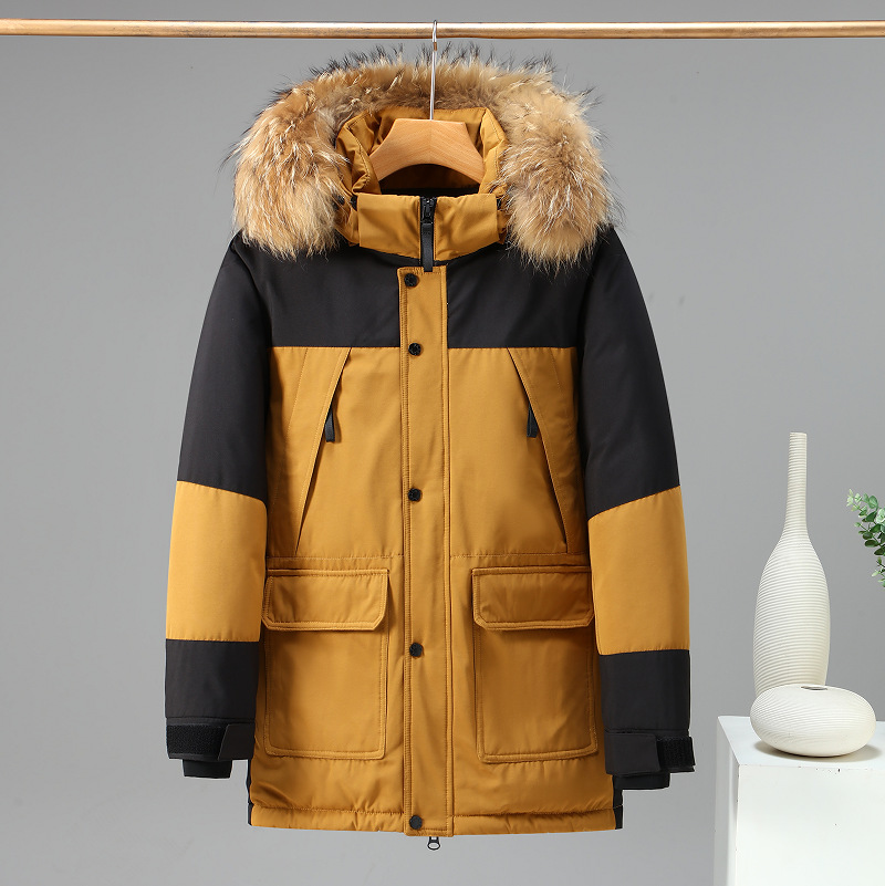 Giacca in cotone da uomo, casual, ispessita, invernale, da esterno_voghion.com