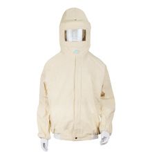 荣之拓帆布打磨喷漆防护喷砂服喷砂帽连体式喷砂衣工作防护劳保服