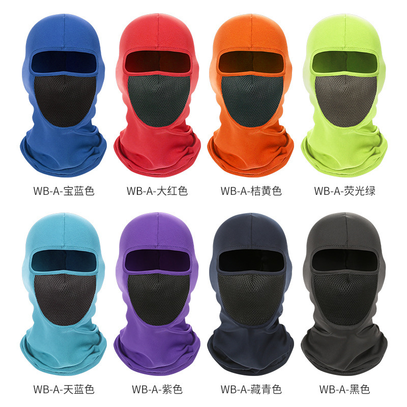 Amazon Outdoor Sports Riding Mask Mesh Breathable Mask Bicycle Windproof Sports Turban Sunscreen Mask