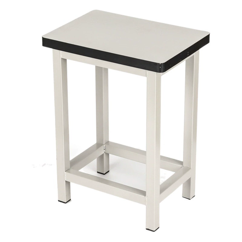 Школьные учителя Студенты Стальной деревянный табурет Столовая Заводская мастерская Железный каркас Выпечка Краска Табурет Персонал Сборочный конвейер Железный квадратный табурет