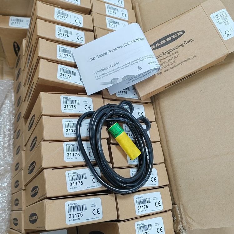 现货Banner邦纳QS18VP6LLP光电传感器 全新正品优势供应