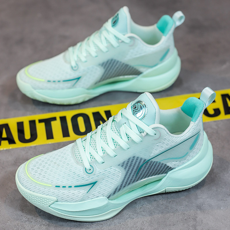 Badminton Shoes Men's and Women's Summer Breathable Shock Absorbing Volleyball Sports Teenager Basketball Shoes