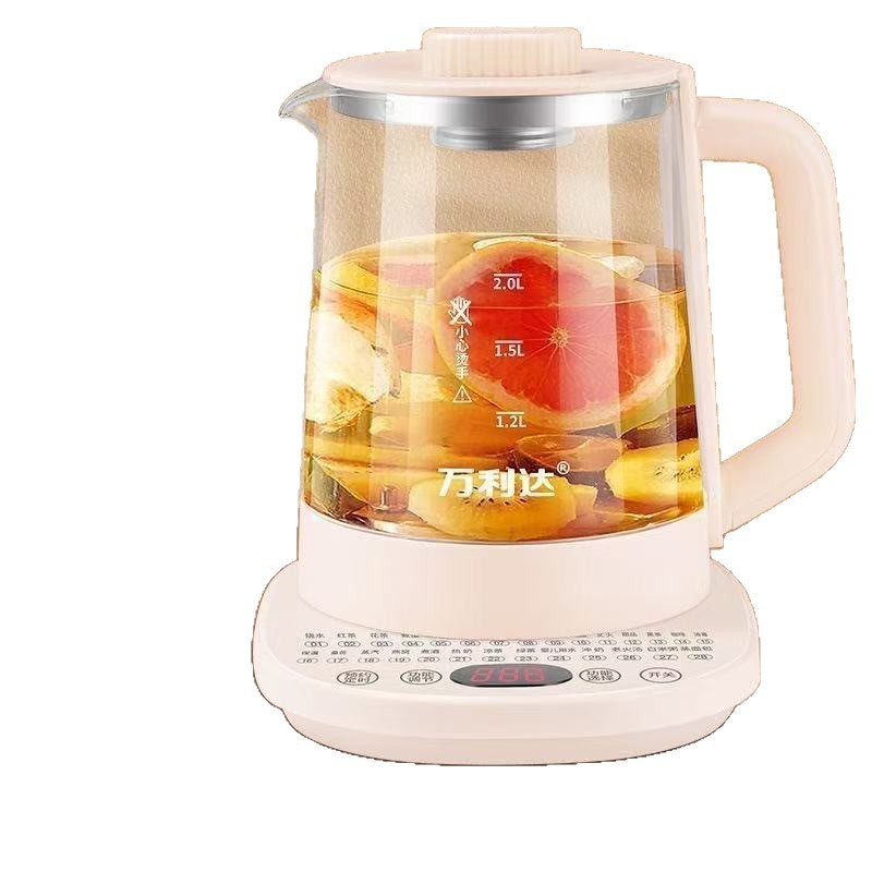 万利达养生壶热水壶家用耐用烧水壶蒸炖煮茶壶耐高温养生壶家用|undefined
