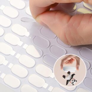 600 transparent oval double-sided adhesive tape with handle (ZLP2531)