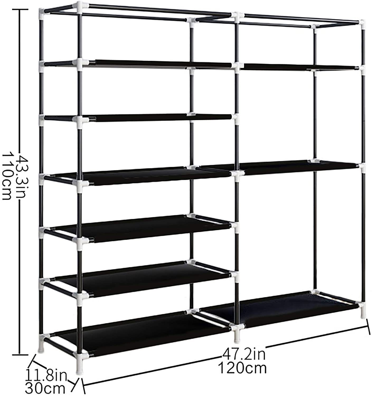 簡易無紡布鞋架經(jīng)濟型宿舍門口防塵家用多層鐵藝組裝鞋柜廠家直發(fā)