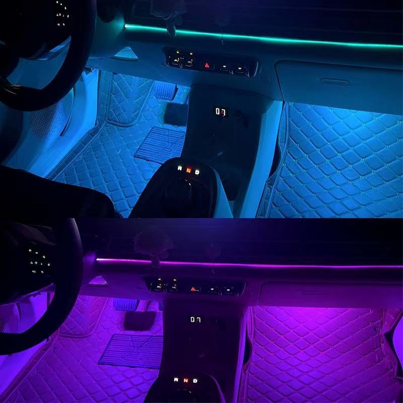 La luz ambiental del automóvil Toyota es adecuada para la luz del pie Toyota RAV4