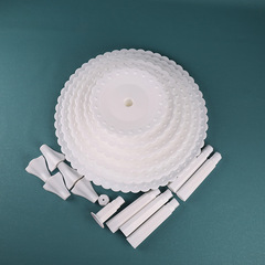 Plastic cake stand three or four layers wedding cake rack multi-layer dessert display stand birthday cake plate baking tools