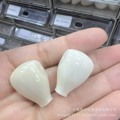 Ivory Fruit Integrated Three-Way Connector Zərgərlik ara hissələri - no-2-ivory-fruit-integrated-tee