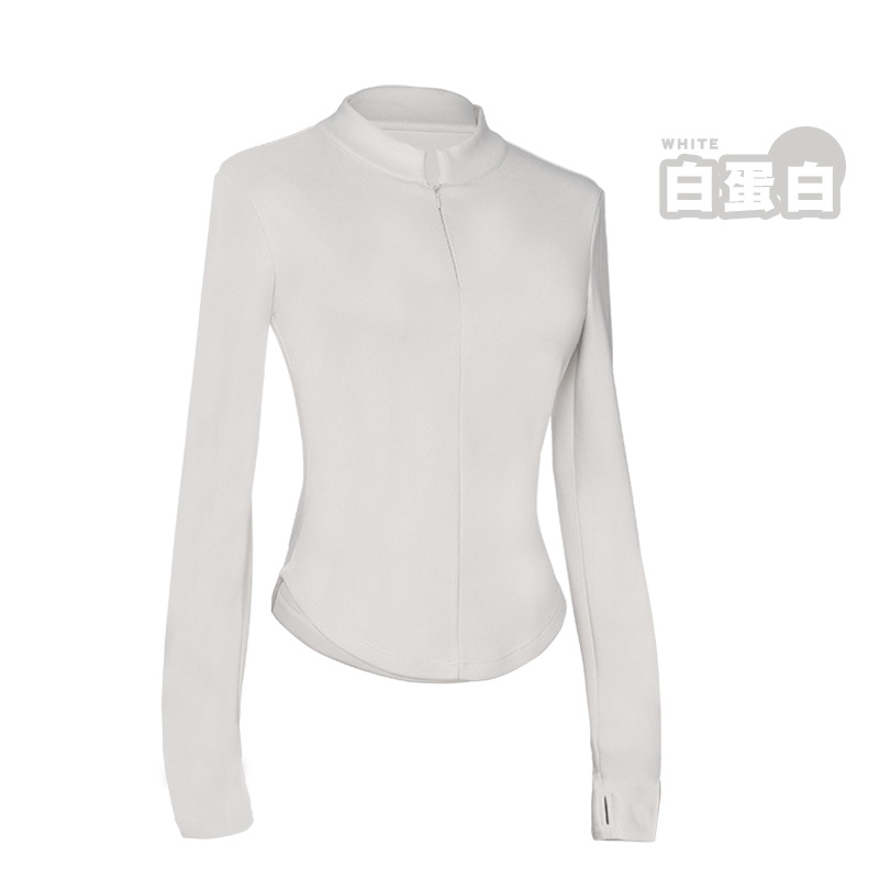 Ropa de práctica de danza moderna, mangas, tops de dedo, mangas largas, ropa corporal de maestra de otoño e invierno para adultos, chaqueta de práctica de danza china