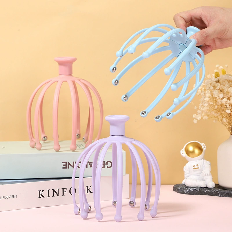 Бесшумный массажер для кожи головы