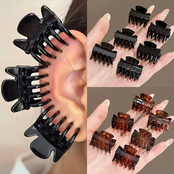 Ear Acupoint Clip, Traditional Chinese Medicine Ear Bone Clip, Exquisite and High-End Princess Hair Clip, Small Claw Clip for Bangs, Side Hair Clip, Hairpin