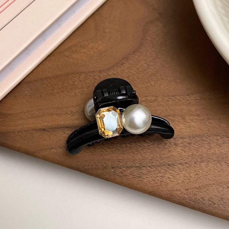 Camelia de alto grado pequeño clip de temperamento femenino princesa clip de pelo tocado frente flequillo clip de pelo roto horquilla trenzada