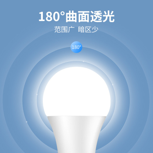 LED bulb light corridor human body sensor light screw bulb sound control light control radar E27 sensor light indoor lighting