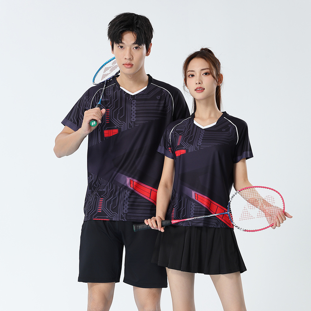 [Fábrica directa] nuevo bádminton para adultos, ropa de tenis de mesa transpirable, ropa de tenis personalizada