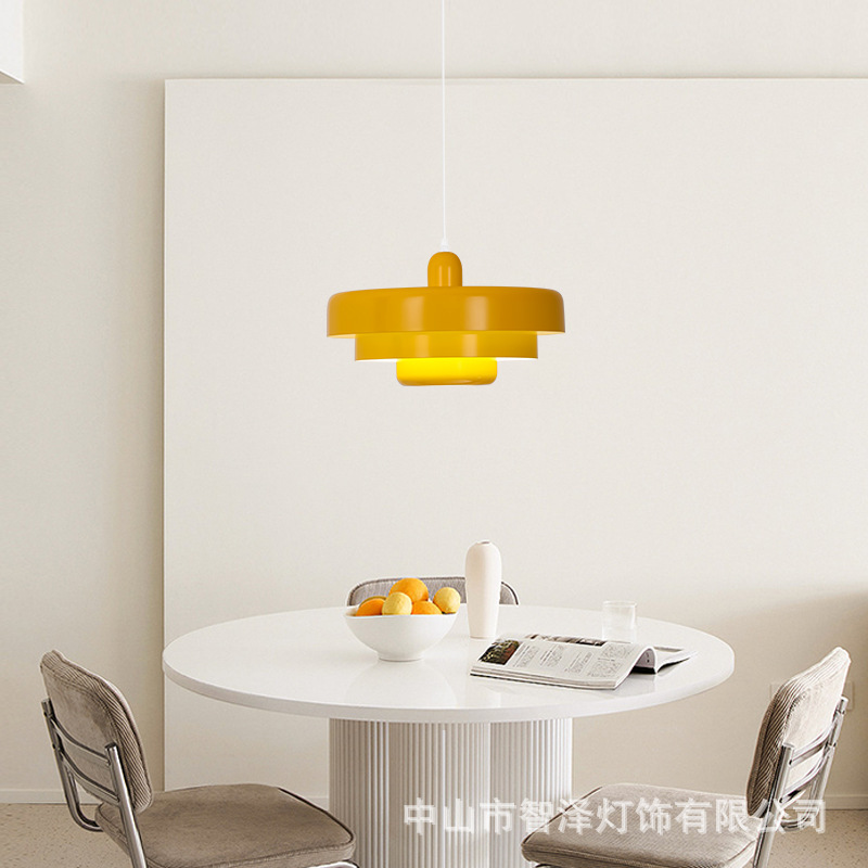 中山灯具网红款抖音小红书同款北欧极简餐厅客厅创意多层蛋糕吊灯|undefined