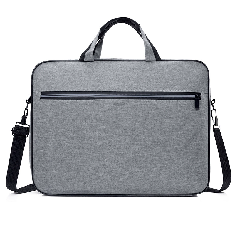 Capacious laptop, shoulder bag for documents, purse
