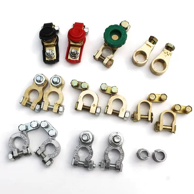 battery column connector clip, Car on the line of fire