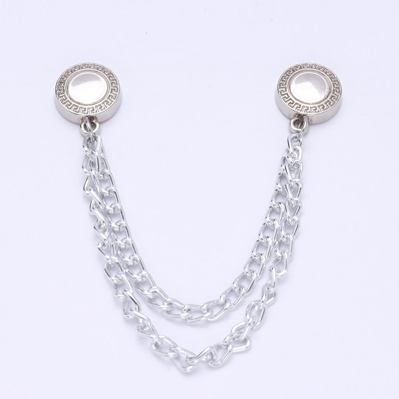 チェーンの磁気はズボンの足を引きずることを防ぎます。金属の磁気は袖口を固定します。