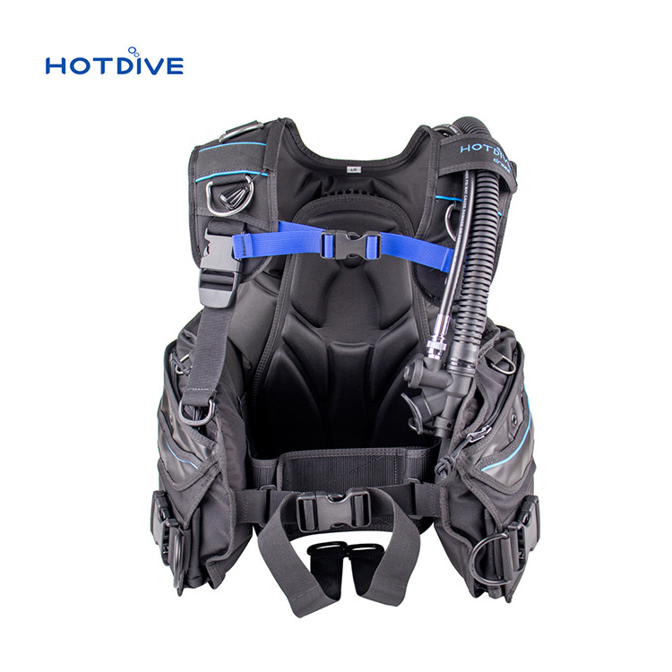 HOTDIVE buceo flotabilidad regulador BCD de flotabilidad de buceo controlador hombres y mujeres de tipo Chaleco de liberación rápida bolsa de contrapeso