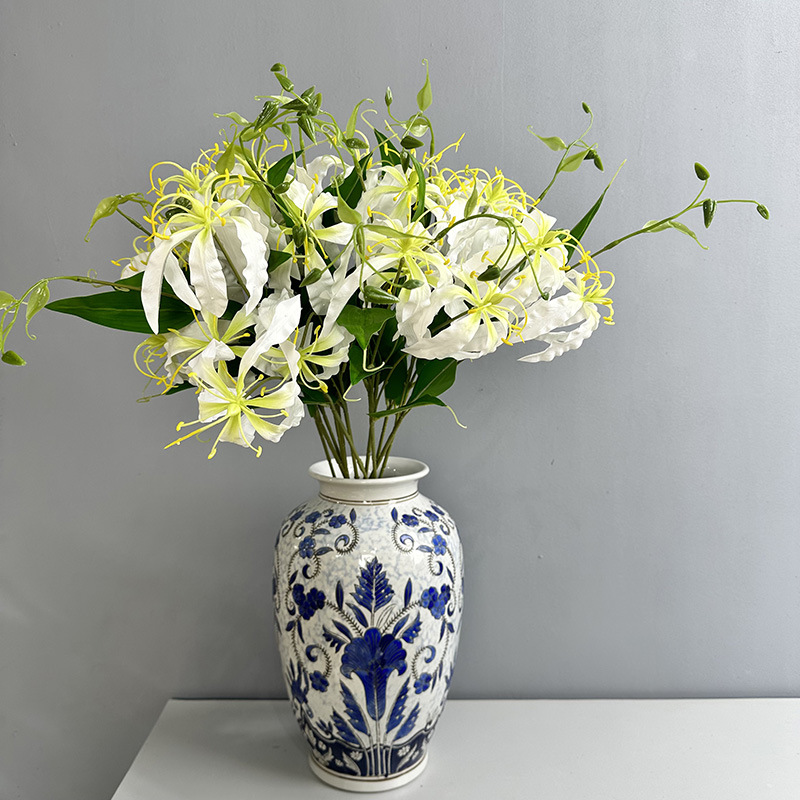 Artificial Realistic Flame Calla Lily Nordic Home Decor Soft Engineering Hotel Wedding Decoration Flowers_voghion.com
