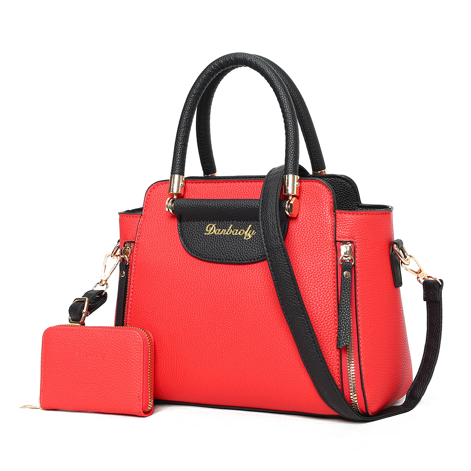 [Pelo de Guangzhou] bolso de las mujeres 2023 nueva moda hombro mensajero bolso mediana edad madre bolsa de gran capacidad