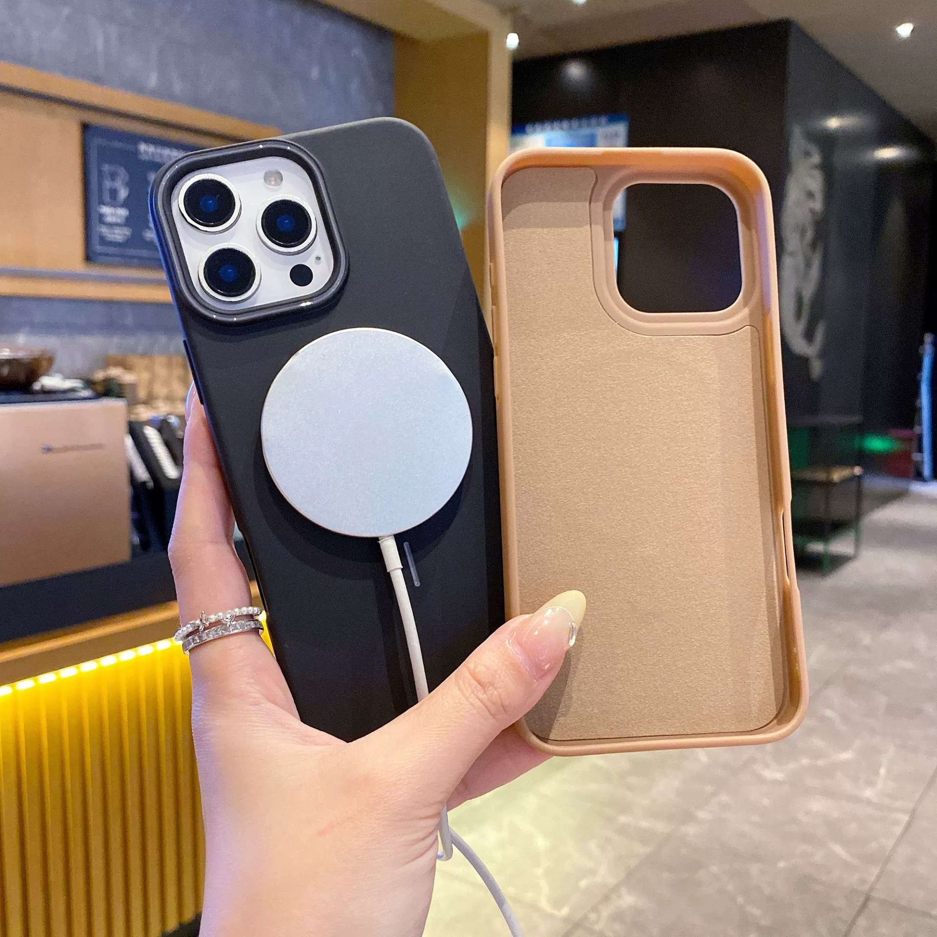 Пластиковый чехол для телефона совместимый с Apple, матовый iPhone 17, силиконовый чехол для телефона, 17Promax, iPhone, 15Plus, защита от падения
