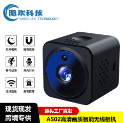 AS02 HD ワイヤレス wifi 小型カメラ双方向音声インターホンベビーシッターベビーホーム監視カメラ
