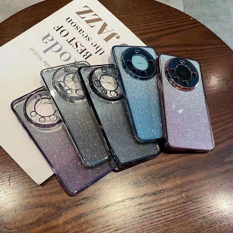 For Red Rice note13pro Phone Case Red Rice K70 Electroplated Gradient Glitter K60 Drop-resistant Note12 Soft Case