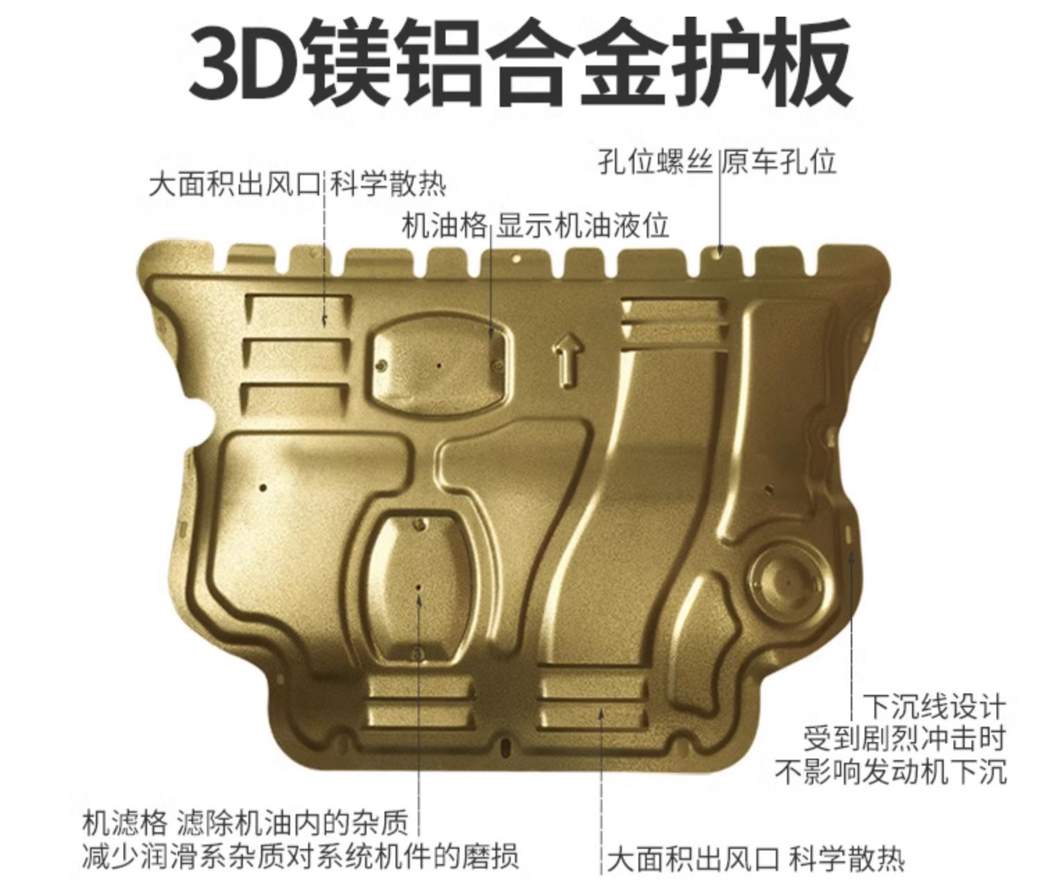 Suitable for engine chassis armor MAX oil circuit car bottom 24 ideal L6PRO battery lower guard plate protective baffle