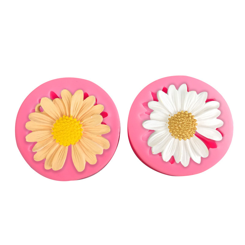 Casual Style Casual Daisy Silica Gel Kitchen Molds 1 Piece