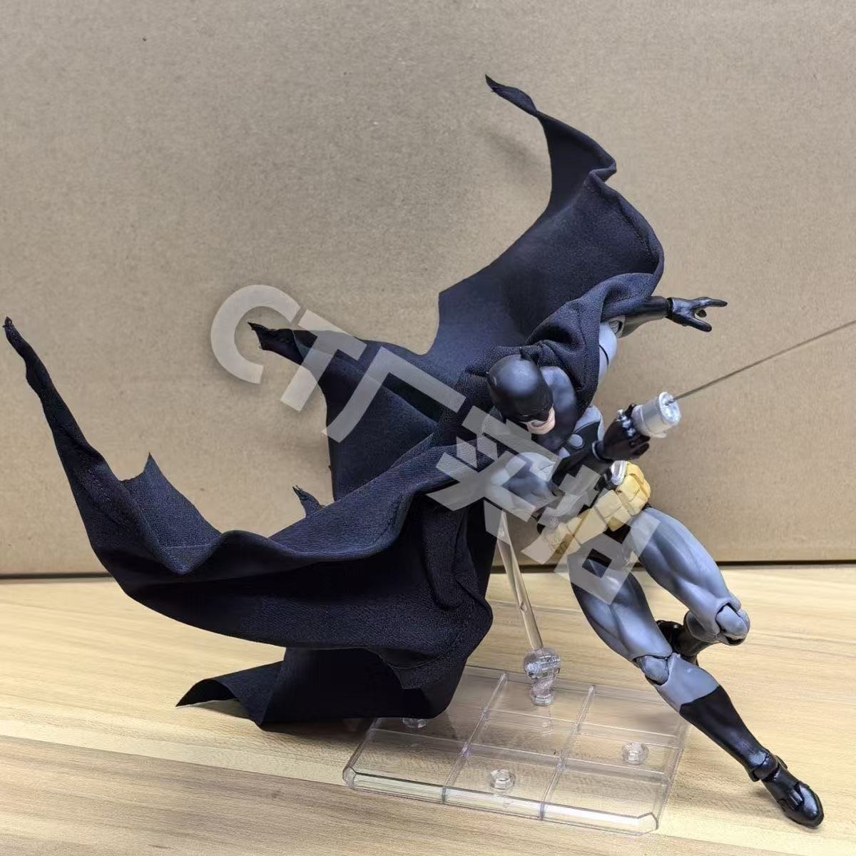 CT MAFEX 126 Batman Hush Black Actionfigur im Comic-Stil, Modell, Desktop-Ornament, Sammlerstück, Spielzeug, Fan-Geschenk zum Geburtstag, Feiertagsgeschenk – Detail 5
