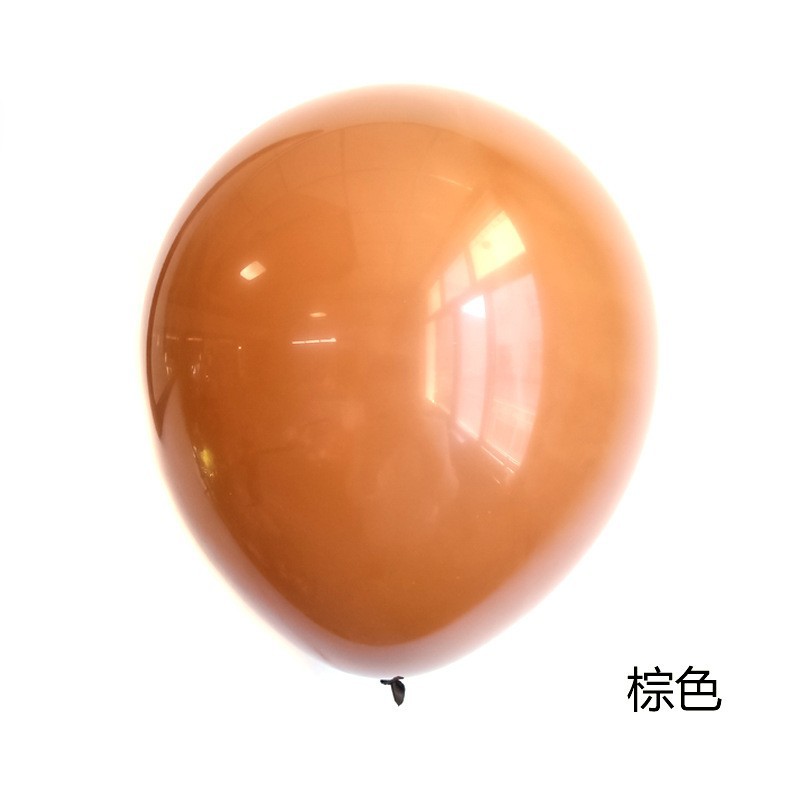 Globo mate personalizado de 10 pulgadas engrosado decoración de la sala de bodas decoración de la fiesta de cumpleaños globo de impresión de Navidad al por mayor