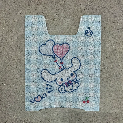 Electric vehicle foot mat: Nst Sport Electric Vehicle Foot - little-cow-nst-with-side-steps-balloon-dog