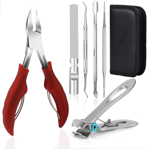 Manufacturer nail groove nail clippers, nail scissors set, hawkbill clippers, onychomycosis clippers, thick hard toenail scissors, manicure tools