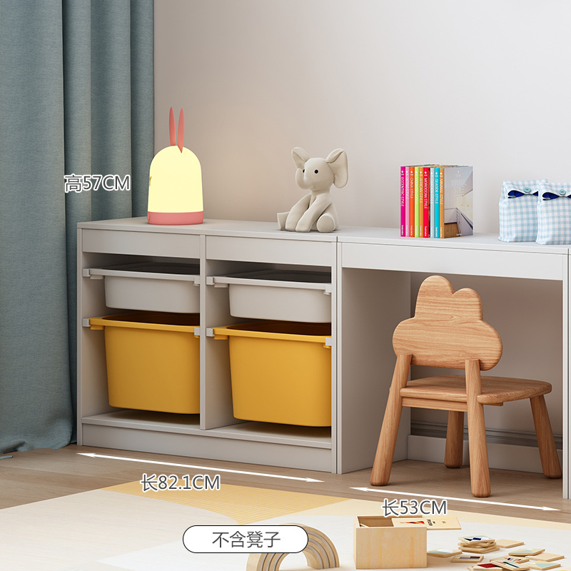 子供の木の手作りのテーブルのゲームのテーブルの赤ちゃんのおもちゃの棚の学習のテーブルの収納棚の置物の棚の幼児のロッカー