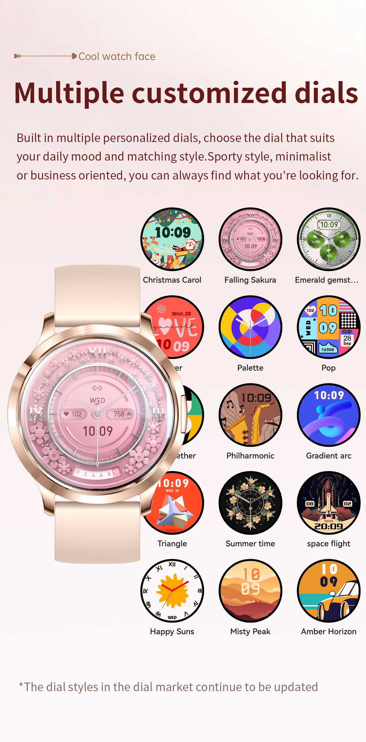 Smartwatch With Calling Function Heart Rate And Blood Pressure_voghion.com