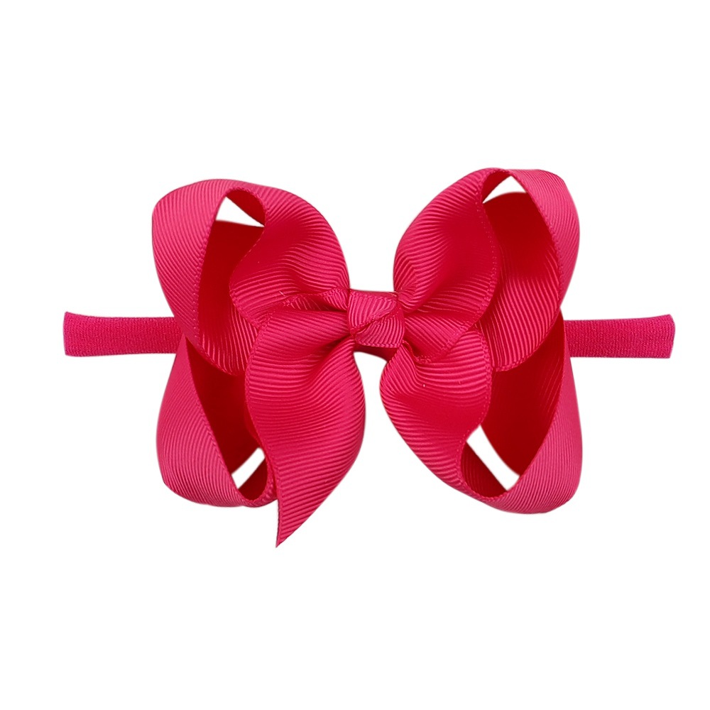 Fashion Children's Bowknot Candy Color Bubble Flower Headband Wholesale Nihaojewelry display picture 9