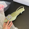 Summer high sandals pointy toe, footwear, wedding shoes, 2022