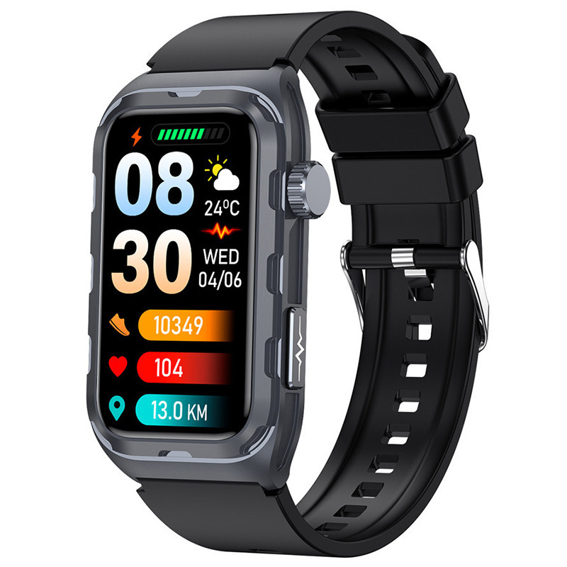 New TK79 smart watch health monitoring pedometer sports weather forecast men's watch heart rate blood oxygen sleep