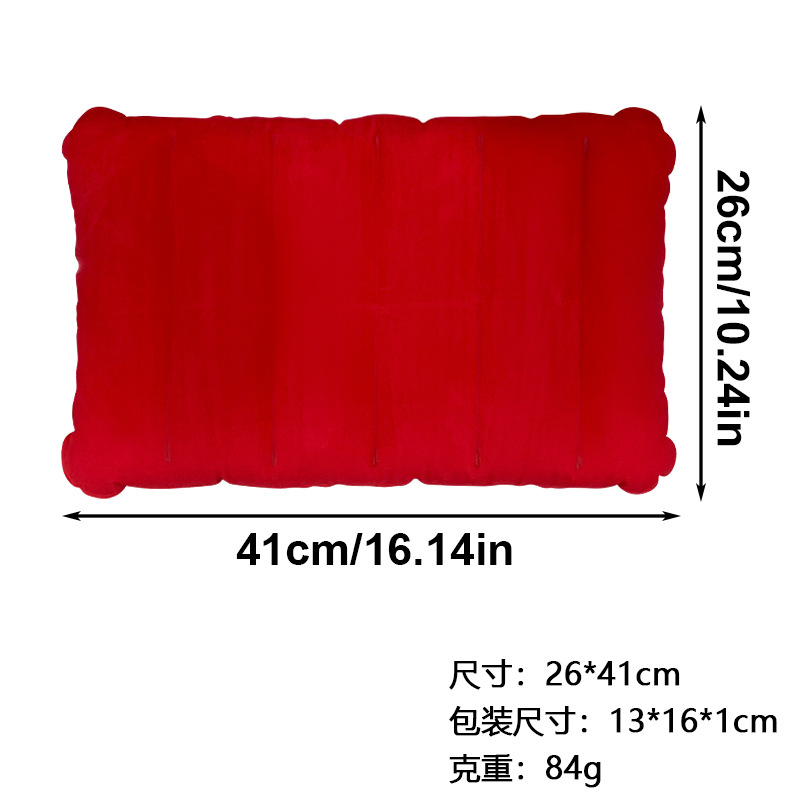 Five pocket pillow-red-red