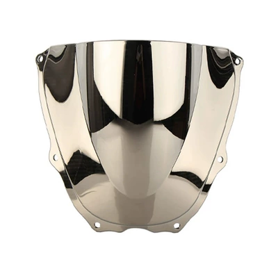 for Honda Vtr1000: Motorcycle front windshield - 06070012-silver-plated