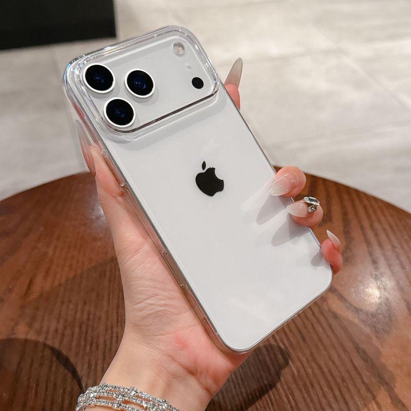 适用iPhone17PROMAX手机壳透明PC硬壳苹果17透磁吸全包防摔保护套|undefined