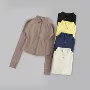 修身骑行长袖速干健身服