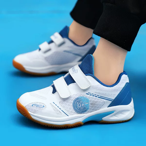 BKG children's badminton shoes 2025 summer breathable boys' running shoes non-slip wear-resistant girls' shock-absorbing table tennis shoes