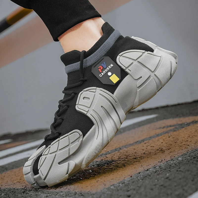 Летние повседневные кроссовки-носки 2025 года для прямых трансляций, с толстой подошвой, в стиле «Меха-Рыба», для активного отдыха, работы и спорта, унисекс